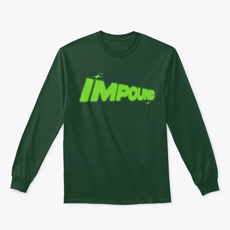 Green Impound Star Logo Long Sleeve