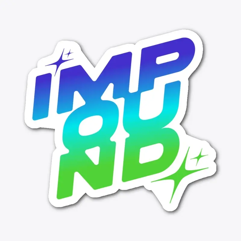 Impound Gradient Logo Sticker